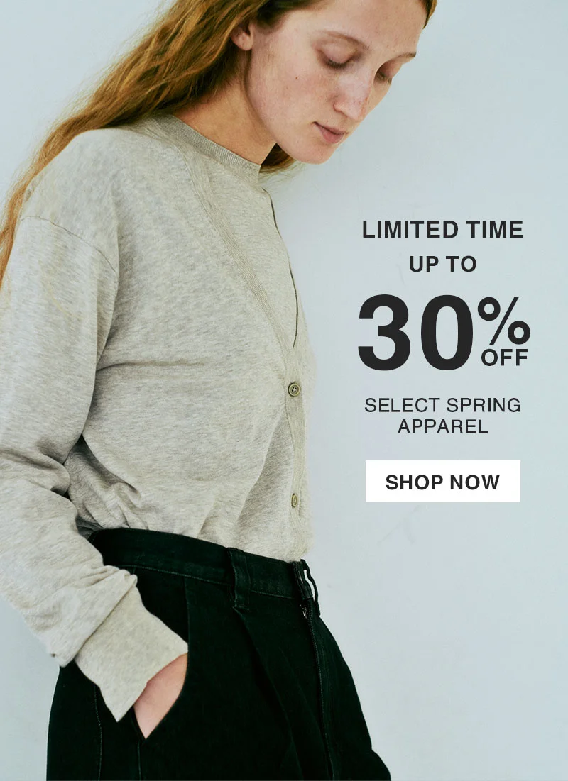 Shop Up to 30% Off Select Spring Apparel