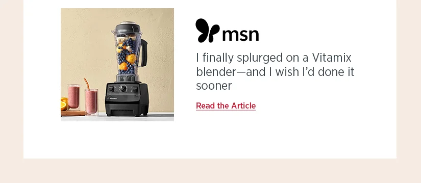 Taste of Home: The Best Vitamix Blenders of 2025, Tested and Reviewed