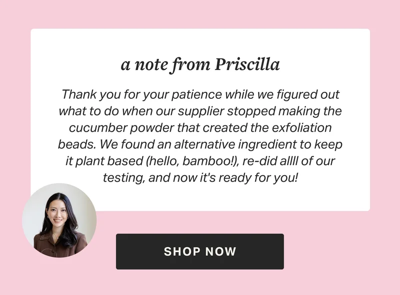 a note from Priscilla