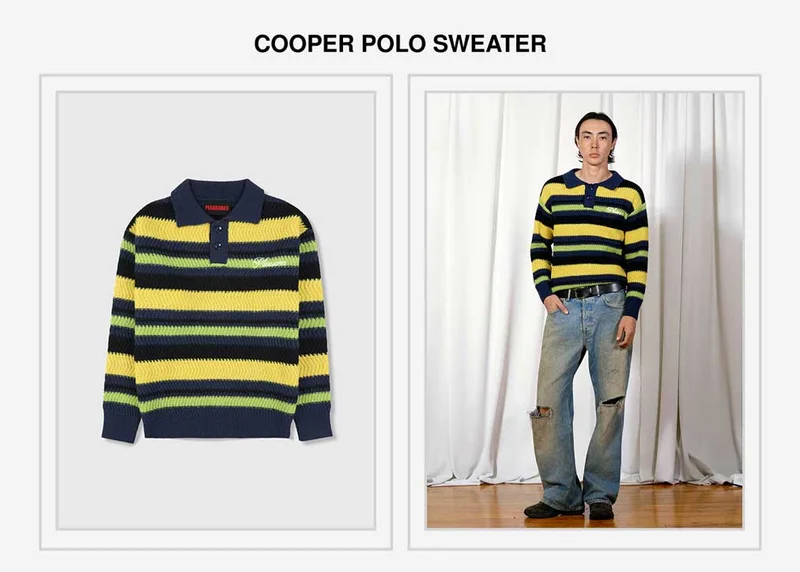 Cooper Polo Sweater