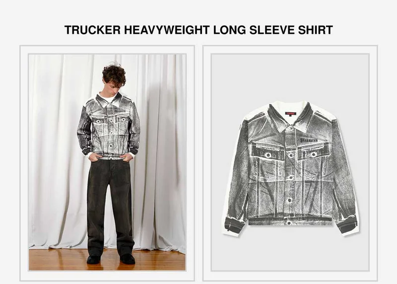 Trucker Heavyweight Long Sleeve Shirt