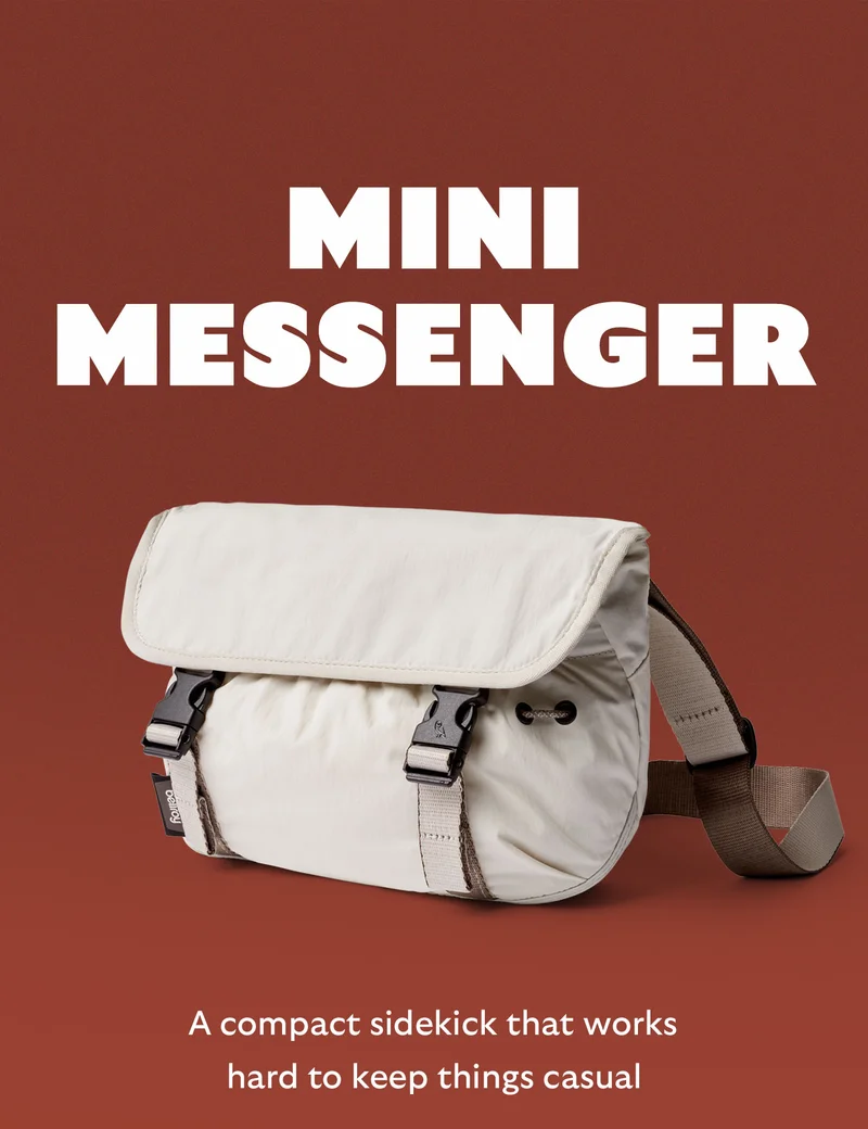 Cinch Mini Messenger  A compact sidekick that works hard to keep things casual