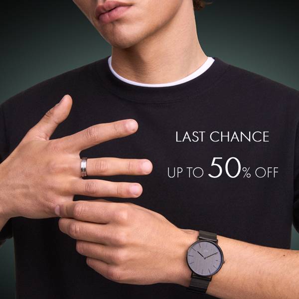 Black Friday: up to 50% off