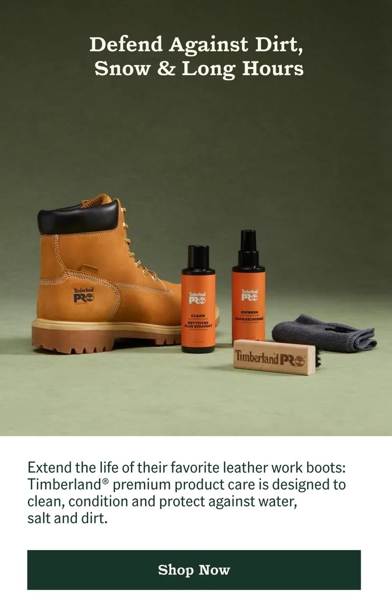 Defend Against Dirt, Snow & Long Hours