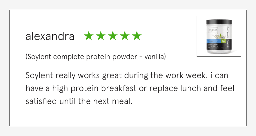 complete protein powder vanilla 5 star review
