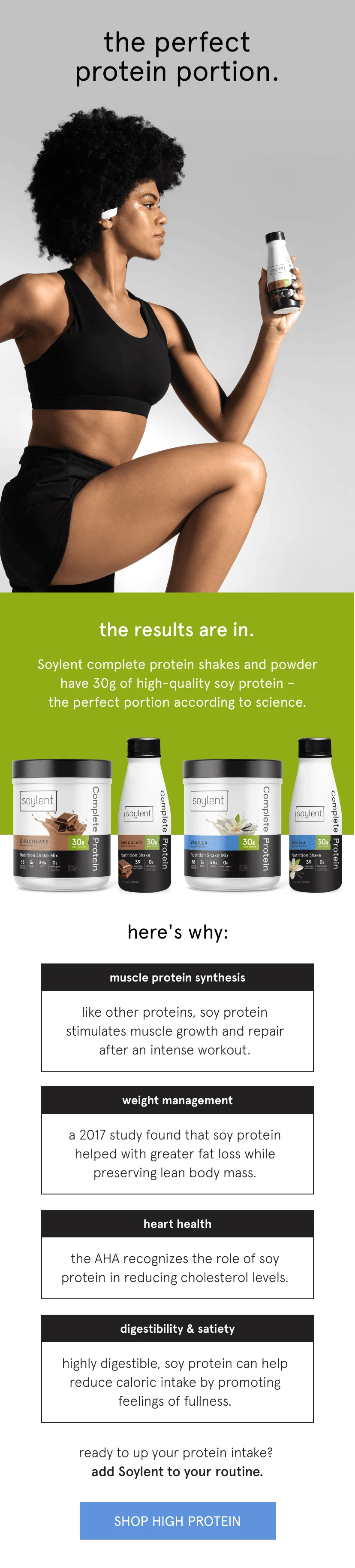the perfect protein portion