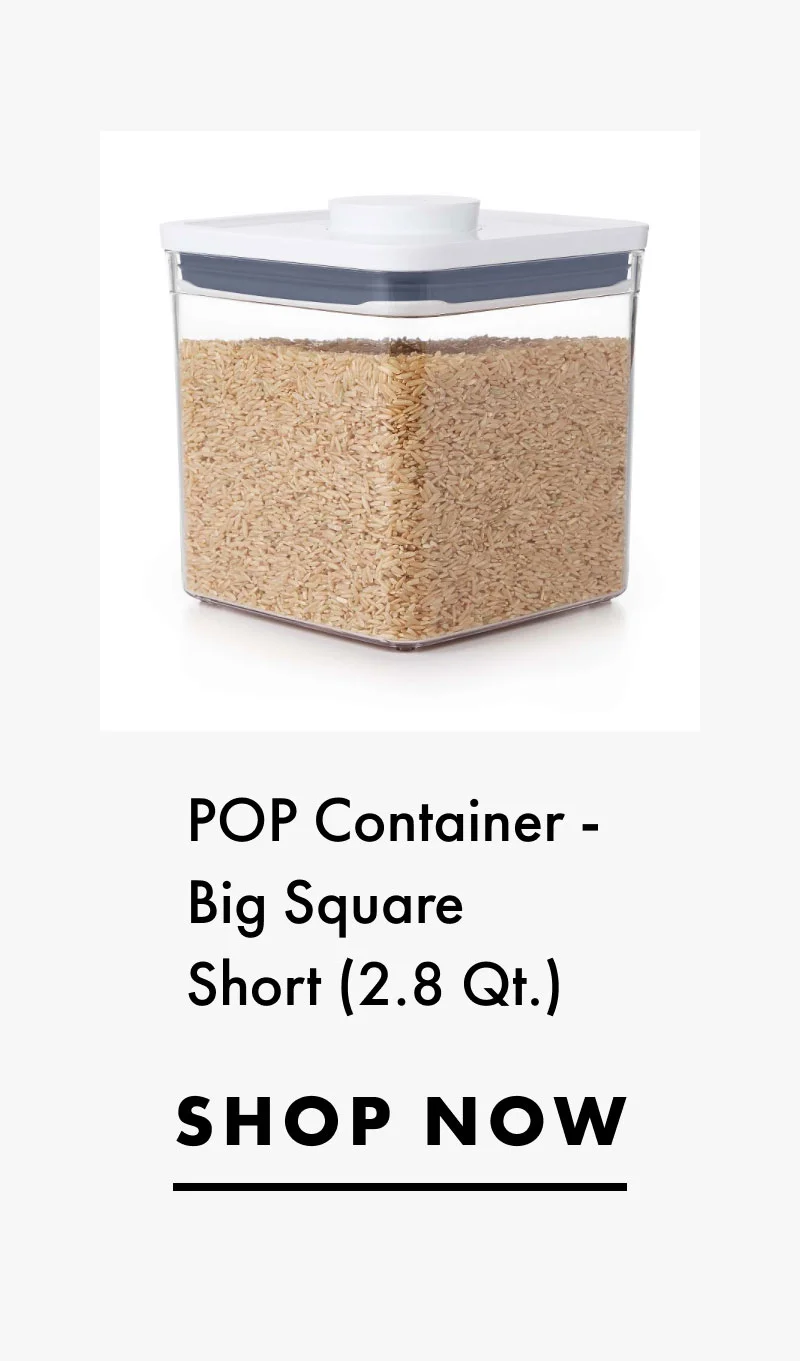 POP Container - Big Square Short (2.8 Qt.) | SHOP NOW
