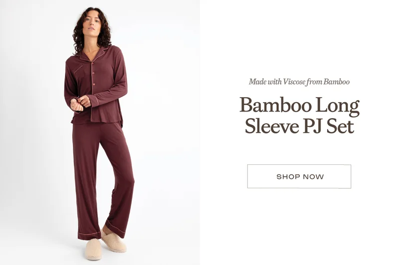 Bamboo Long Sleeve PJ Set - Shop Now
