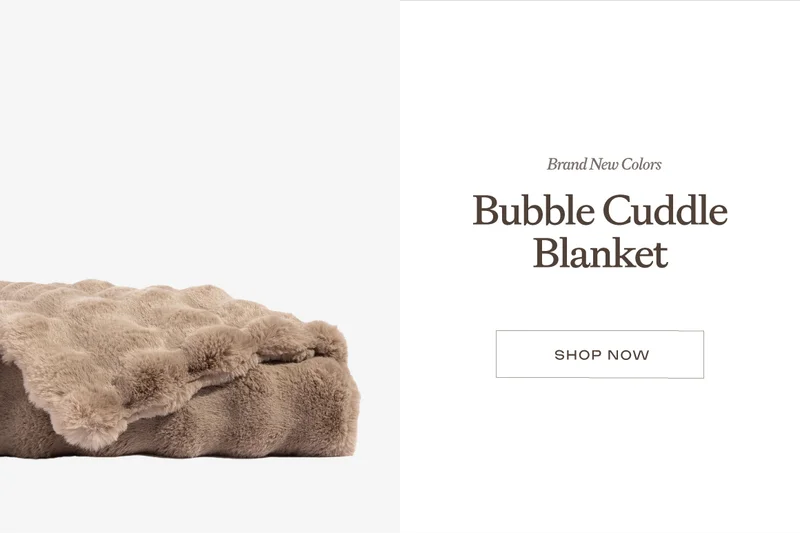 Bubble Cuddle Blanket - Shop Now