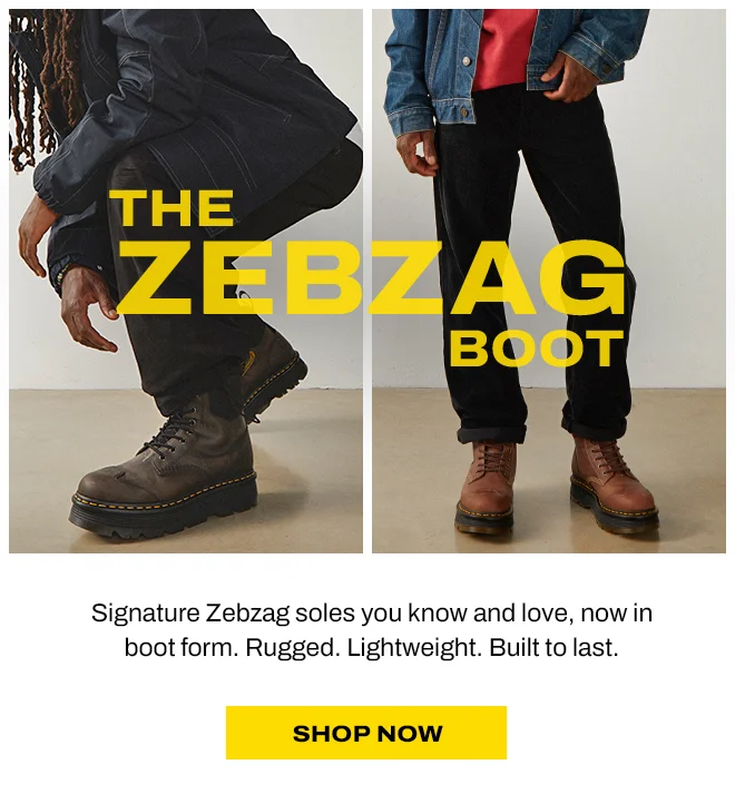 New Zebzag Boot