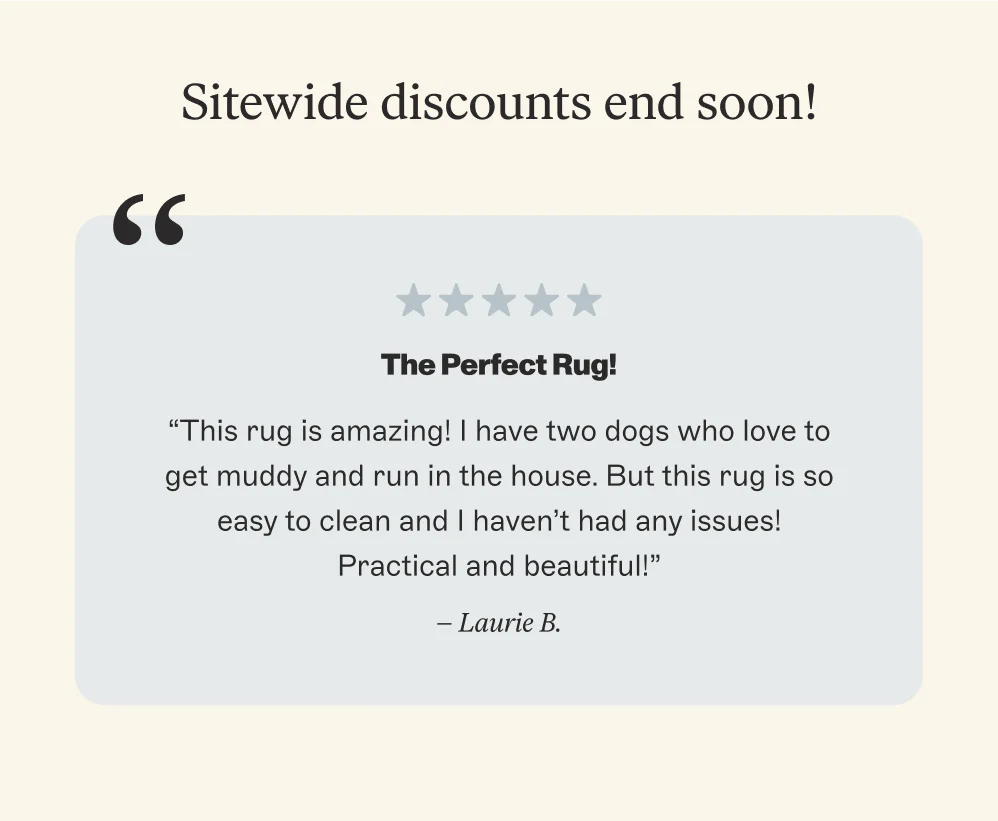 Sitewide discounts end soon!