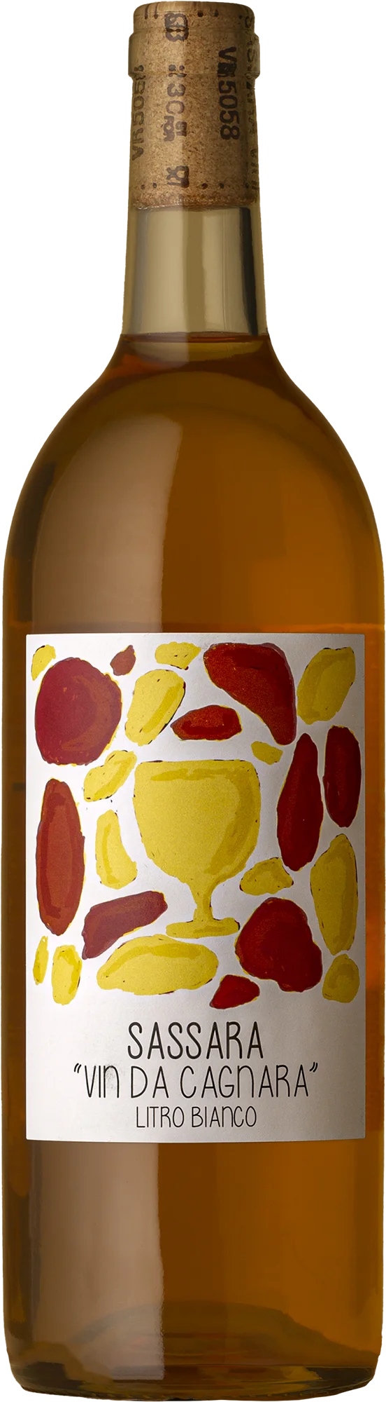 Image of Sassara <BR> Litro Skin Contact Garganega 2024 1000ml