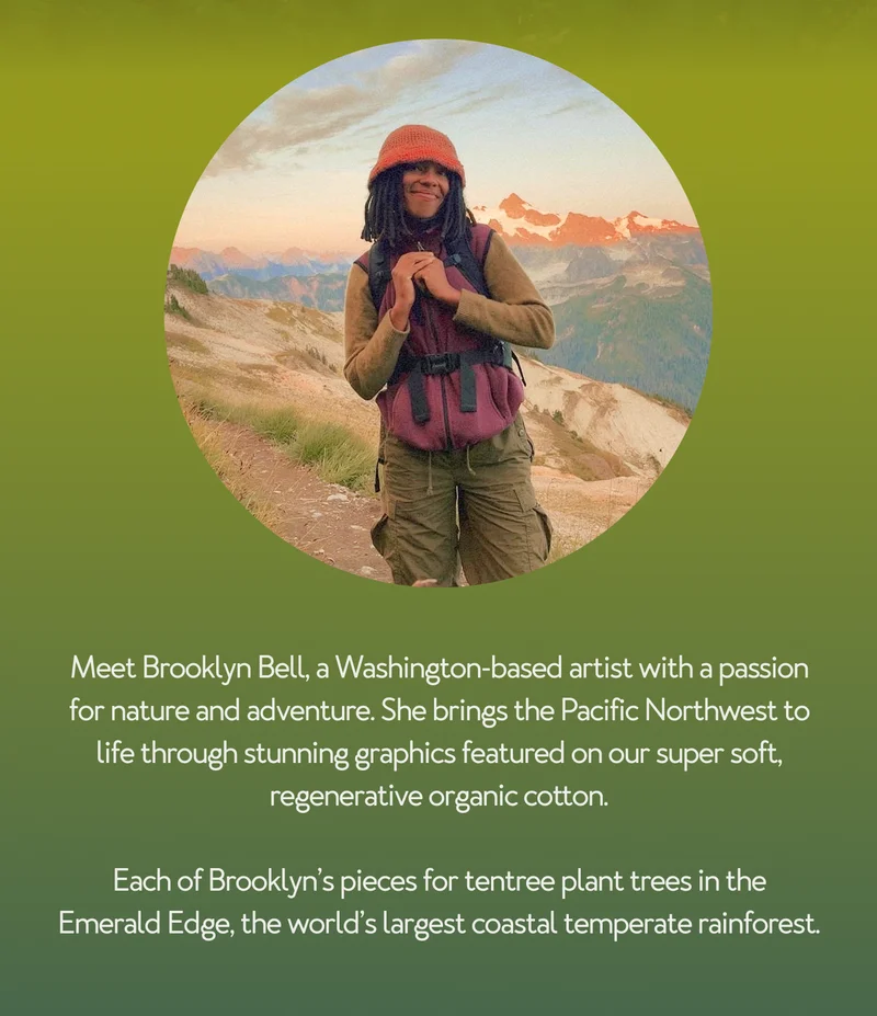 New Artist Series: tentree x Brooklyn Bell