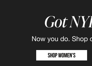 Got NYE Plans? Shop Women's