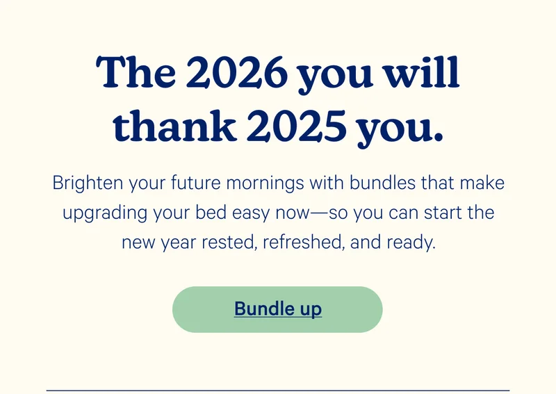 The 2026 you will thank 2025 you
