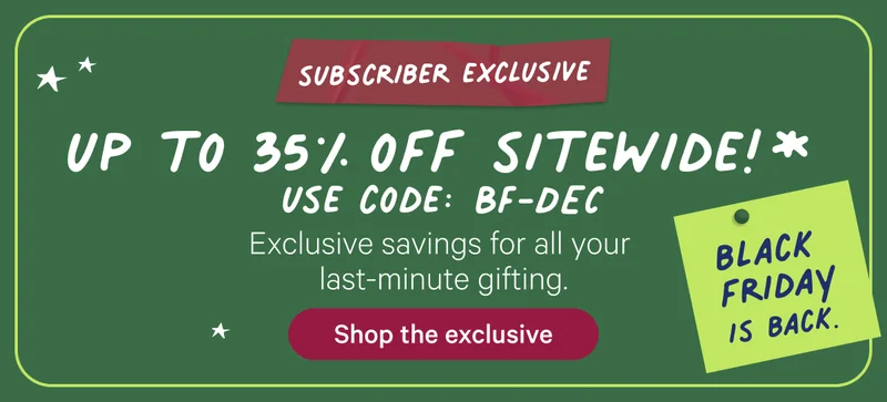 Up to 35% off everything
