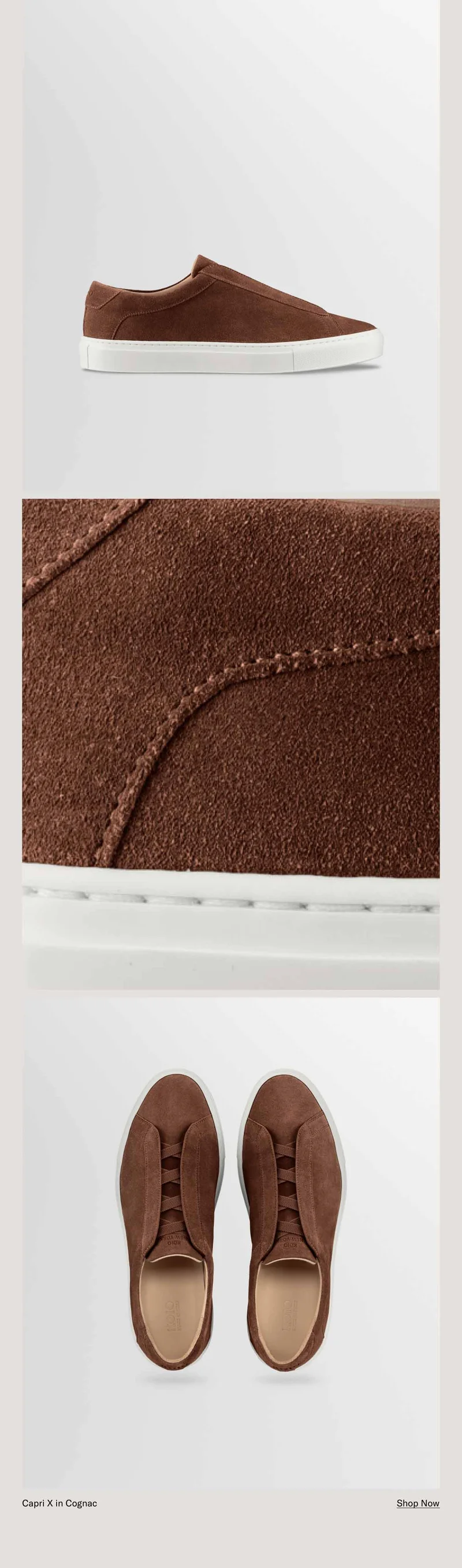 The Capri X in Cognac