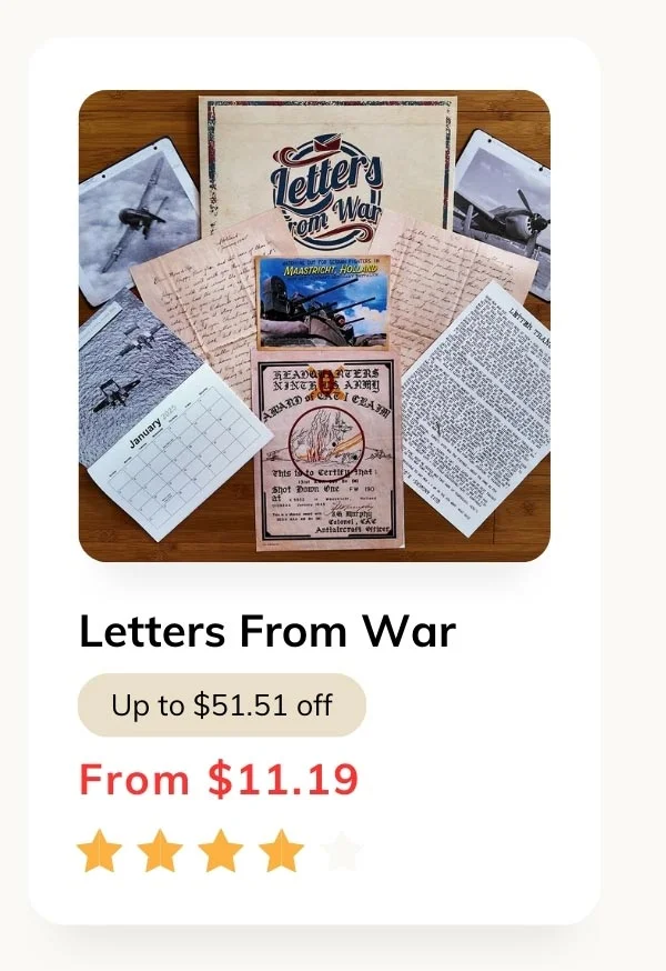Letters From War - The WWII History Package