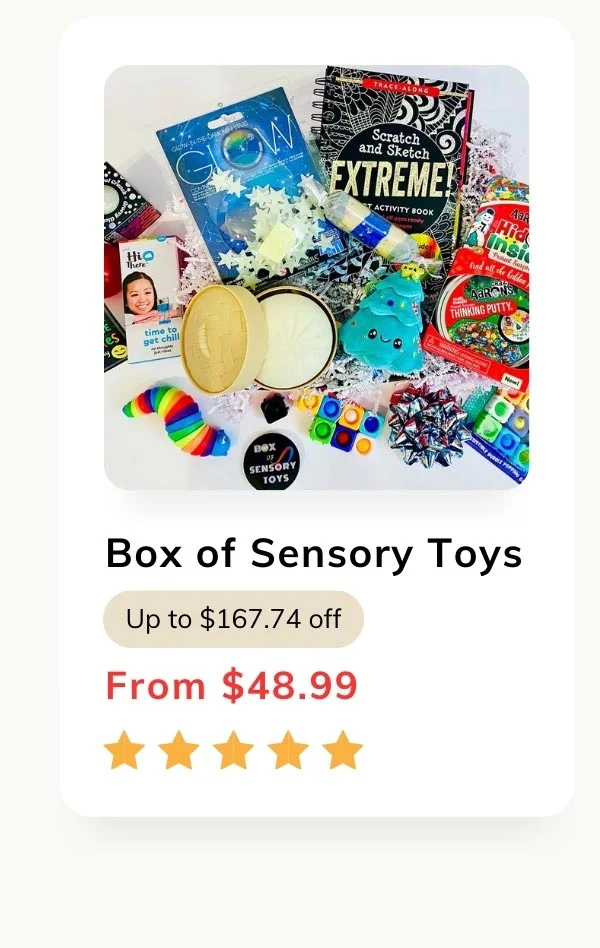 Box of Sensory Toys