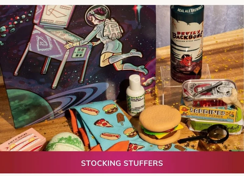 Shop sale stocking stuffers