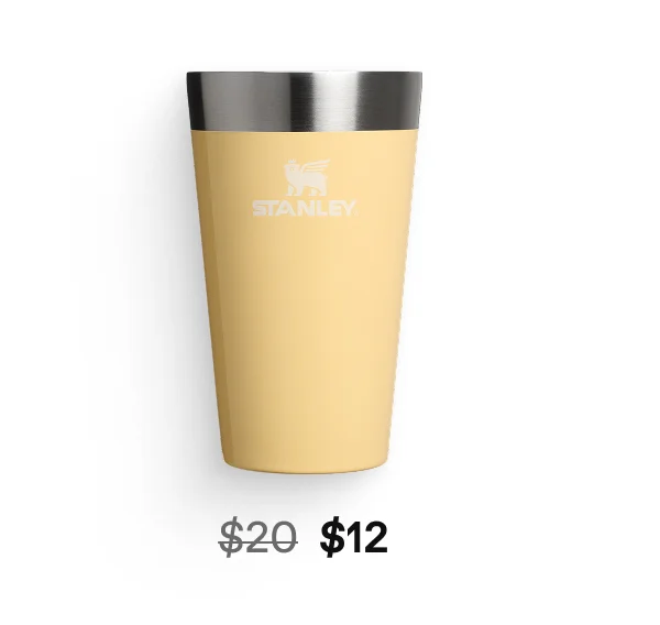 Adventure Stacking Beer Pint | 16 OZ