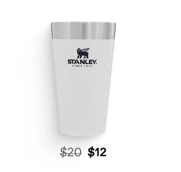 Adventure Stacking Beer Pint | 16 OZ