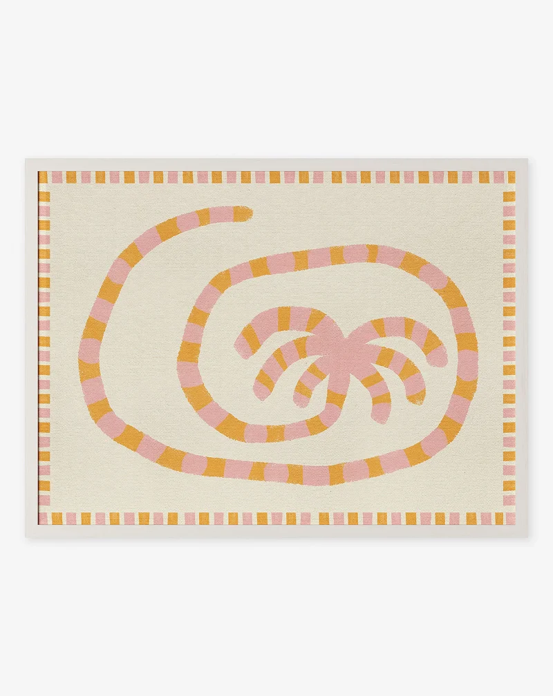 Shop Swirl of Summer Palm Wall Art