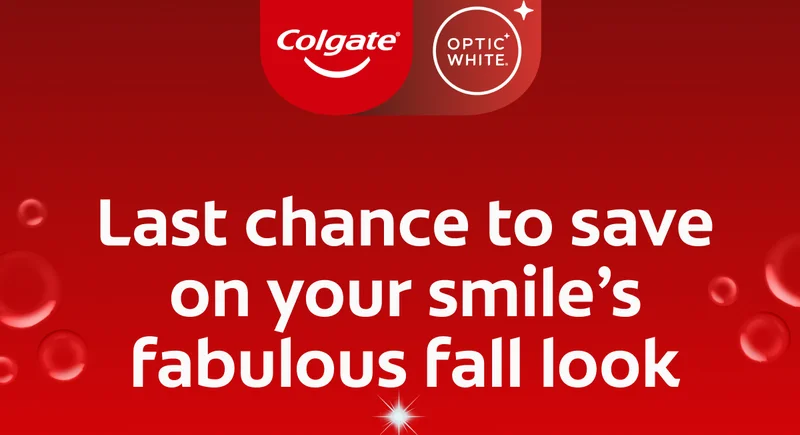 Last chance to save on your smile’s fabulous fall look
