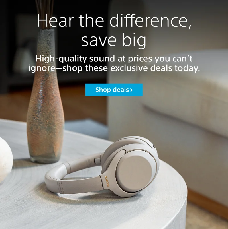 Hear the difference, save big | High quality sound at prices you can't ignore—shop these exclusive deals today. | Shop deals