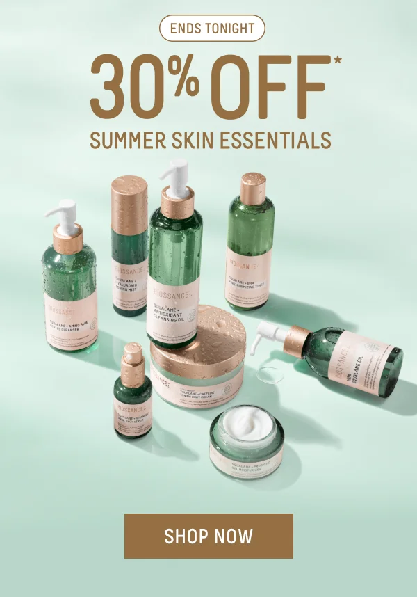 30% Off Summer Skin Essentials