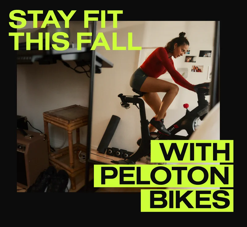 Stay fit this fall with Peloton Bikes