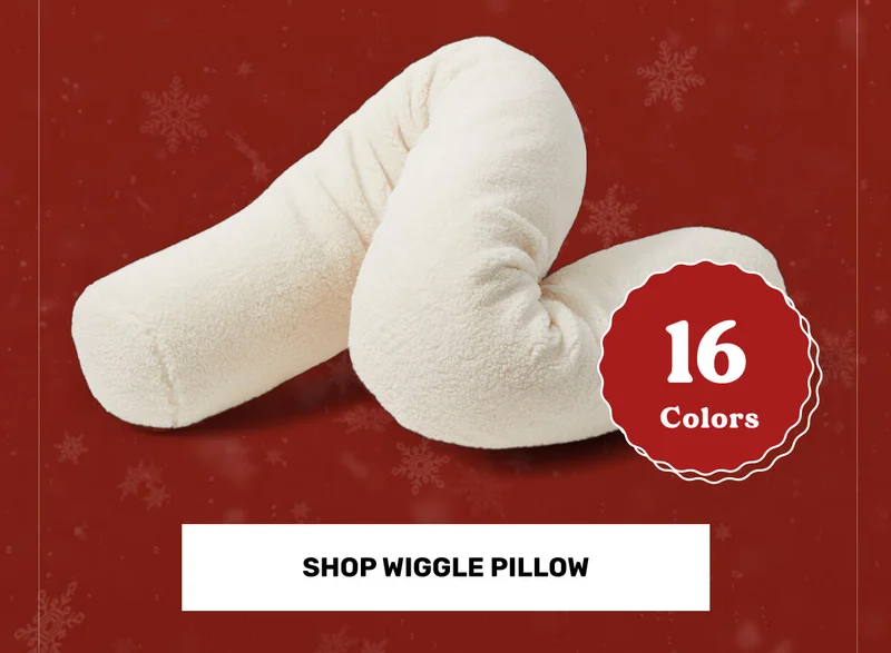 Shop Wiggle Pillow • 16 Colors