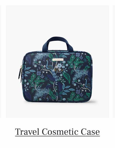 Peacock Travel Cosmetic Case