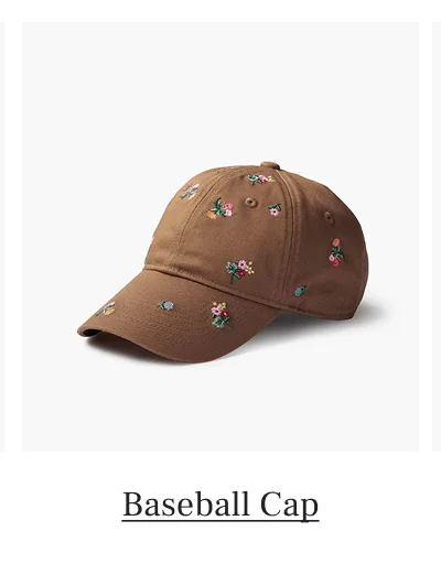 Ditsy Dahlia Baseball Cap