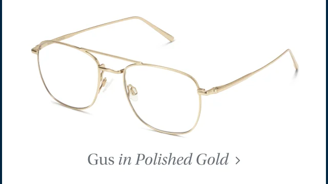 Gus in Polished Gold