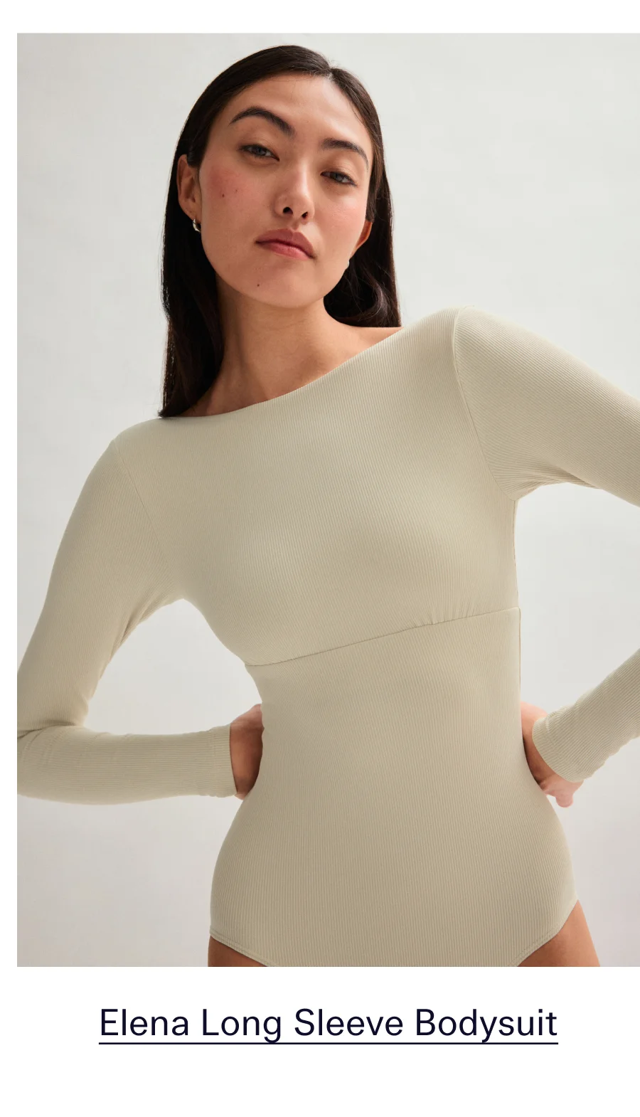 Elena Long Sleeve Bodysuit