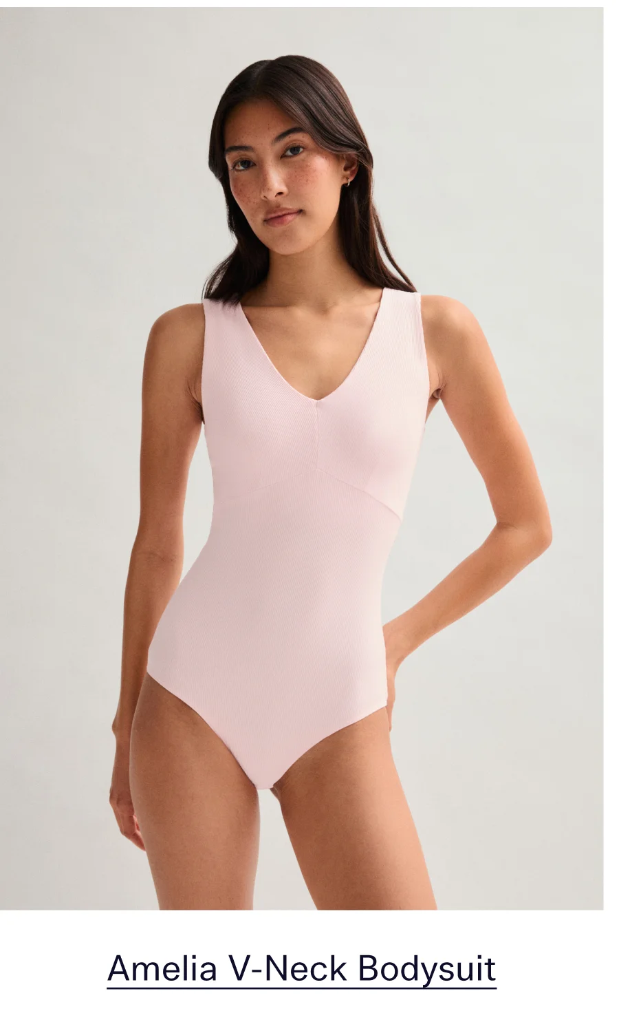 Amelia V-Neck Bodysuit