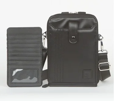 IHKWIP North/South RFID Wallet Crossbody with Card Case