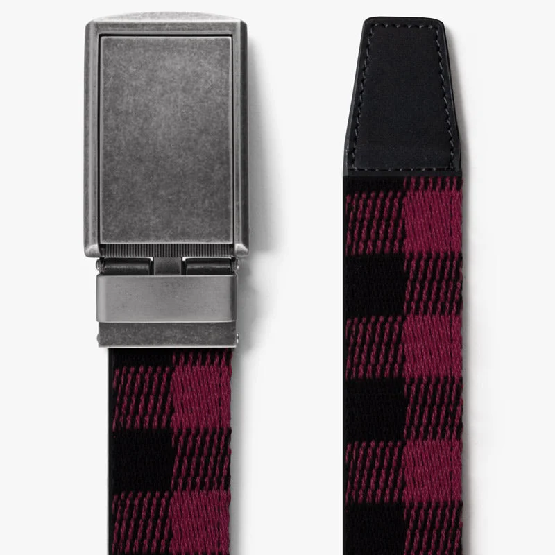 Image of Buffalo Check Canvas Belt