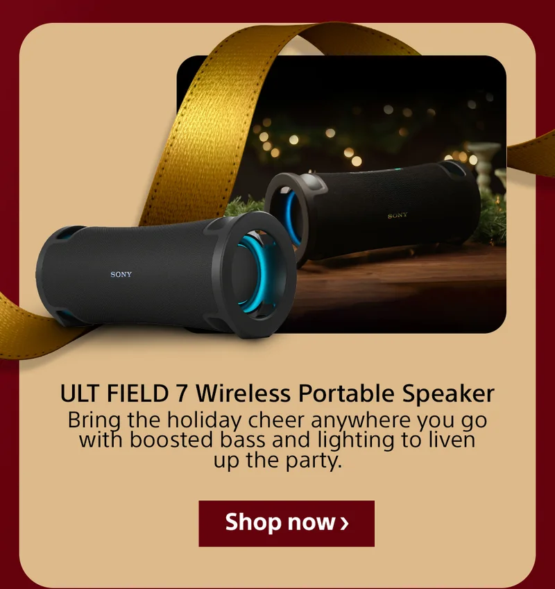 ULT FIELD 7 Wireless Portable Speaker Bring the holiday cheer anywhere you go with boosted bass and lighting to liven up the party. Shop now