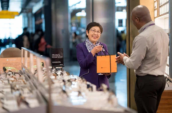 Collect shopping when you return
