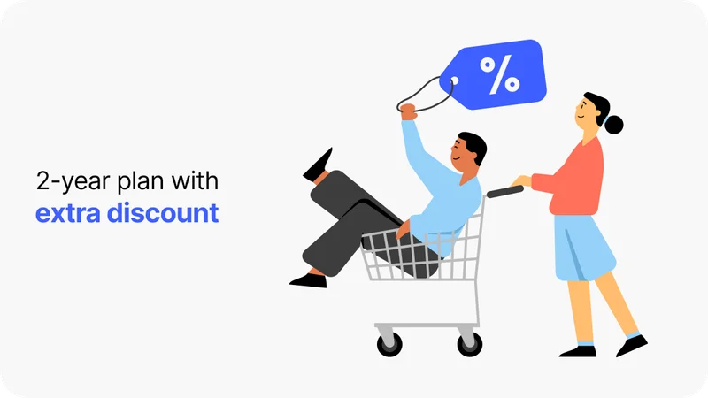2-year plan with extra discount