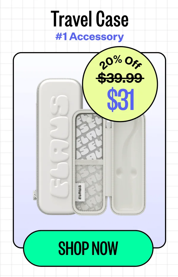 Travel case | #1 accessory | 20% off | $31 | Shop now