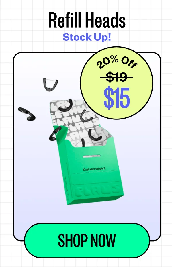 Refill heads | Stock up! | 20% off | $15 | Shop now