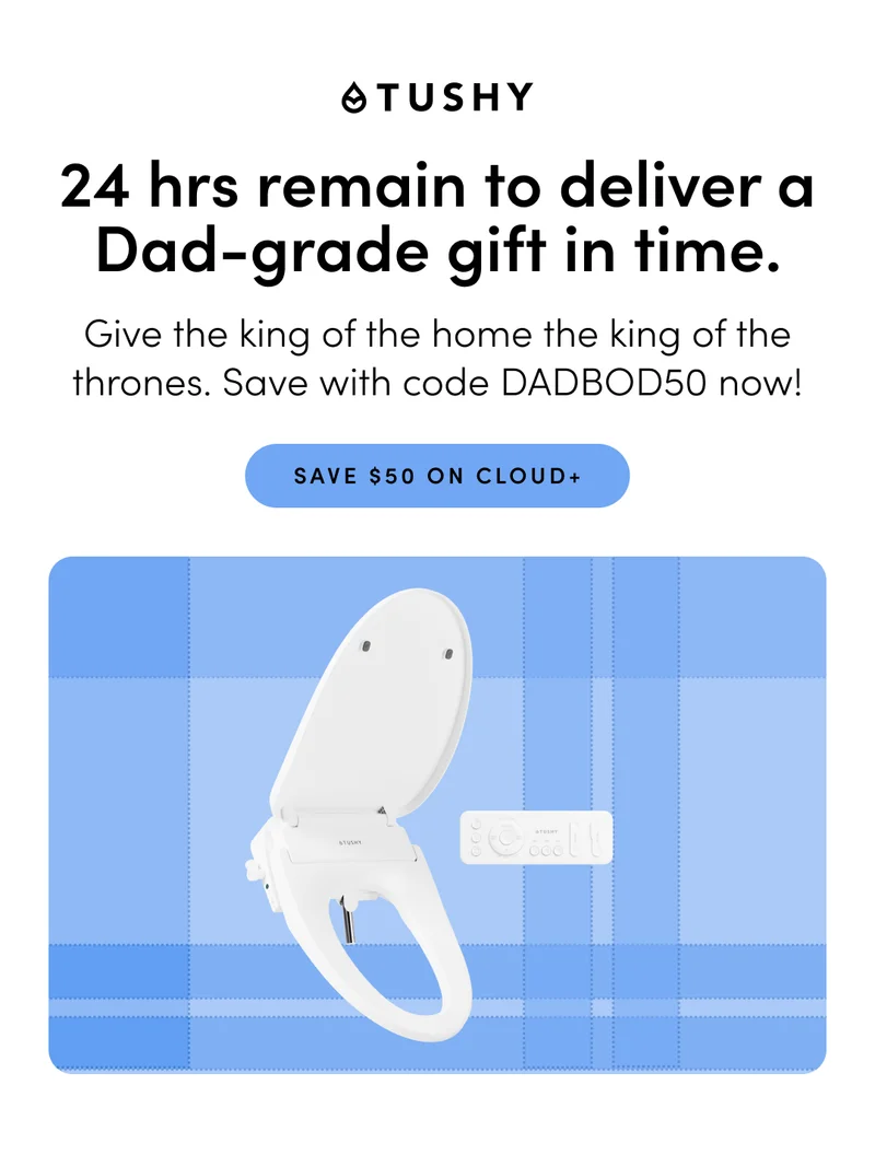 USE CODE DADBOD50 FOR $50 OFF CLOUD+