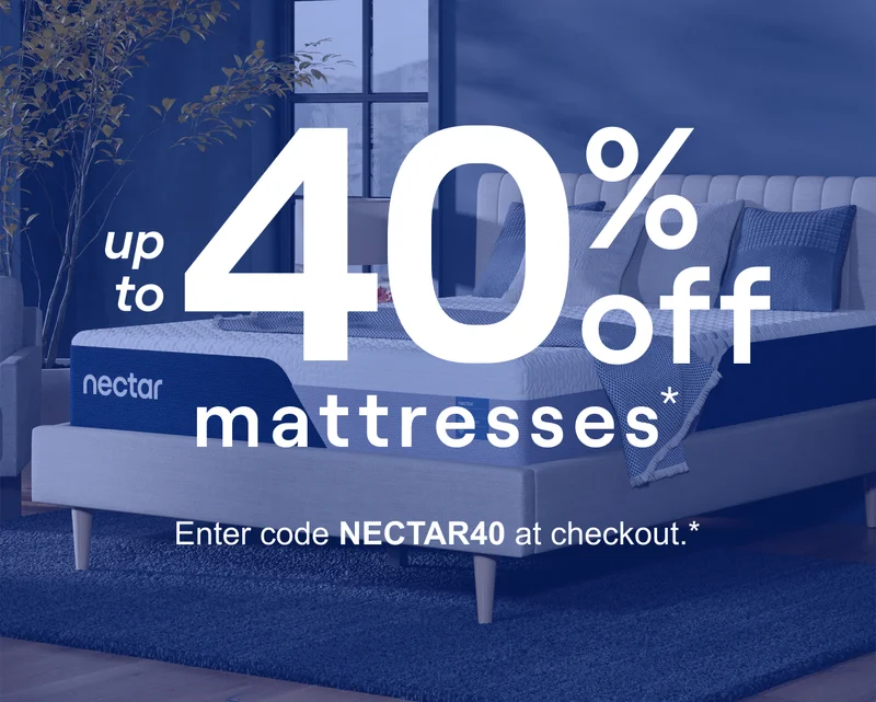 Up to 40% Off Mattresses*