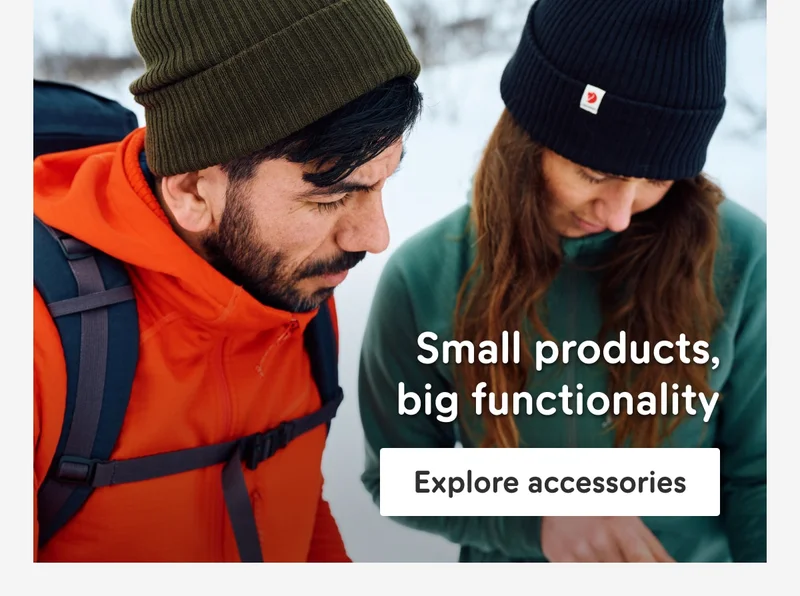 Accessories for the whole outdoor season