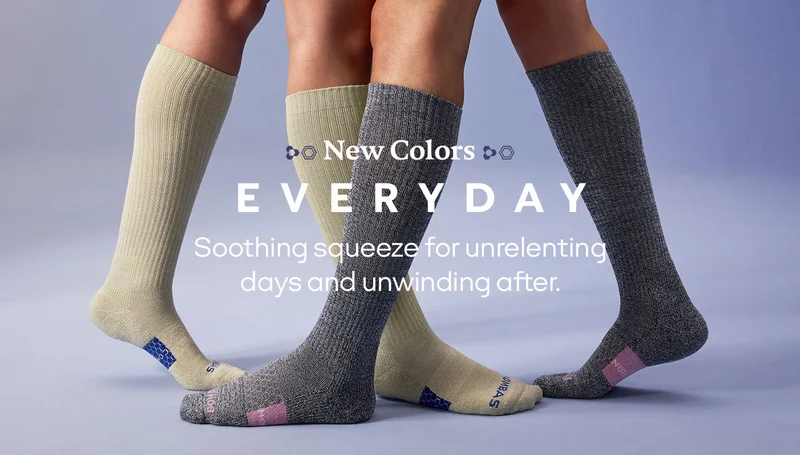 New Colors EVERYDAY. Soothing squeeze for unrelenting days and unwinding after.