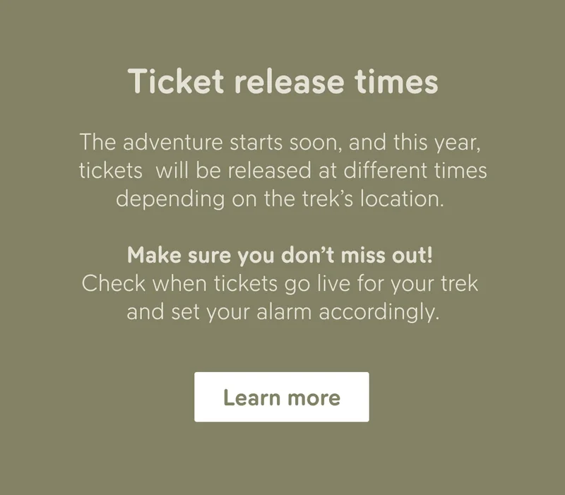 Ticket release times