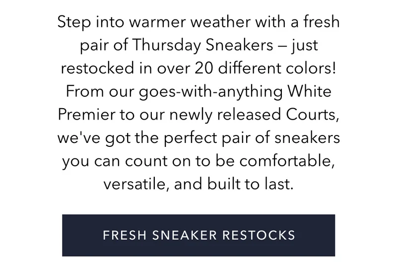 Freshly Sneaker Restocks